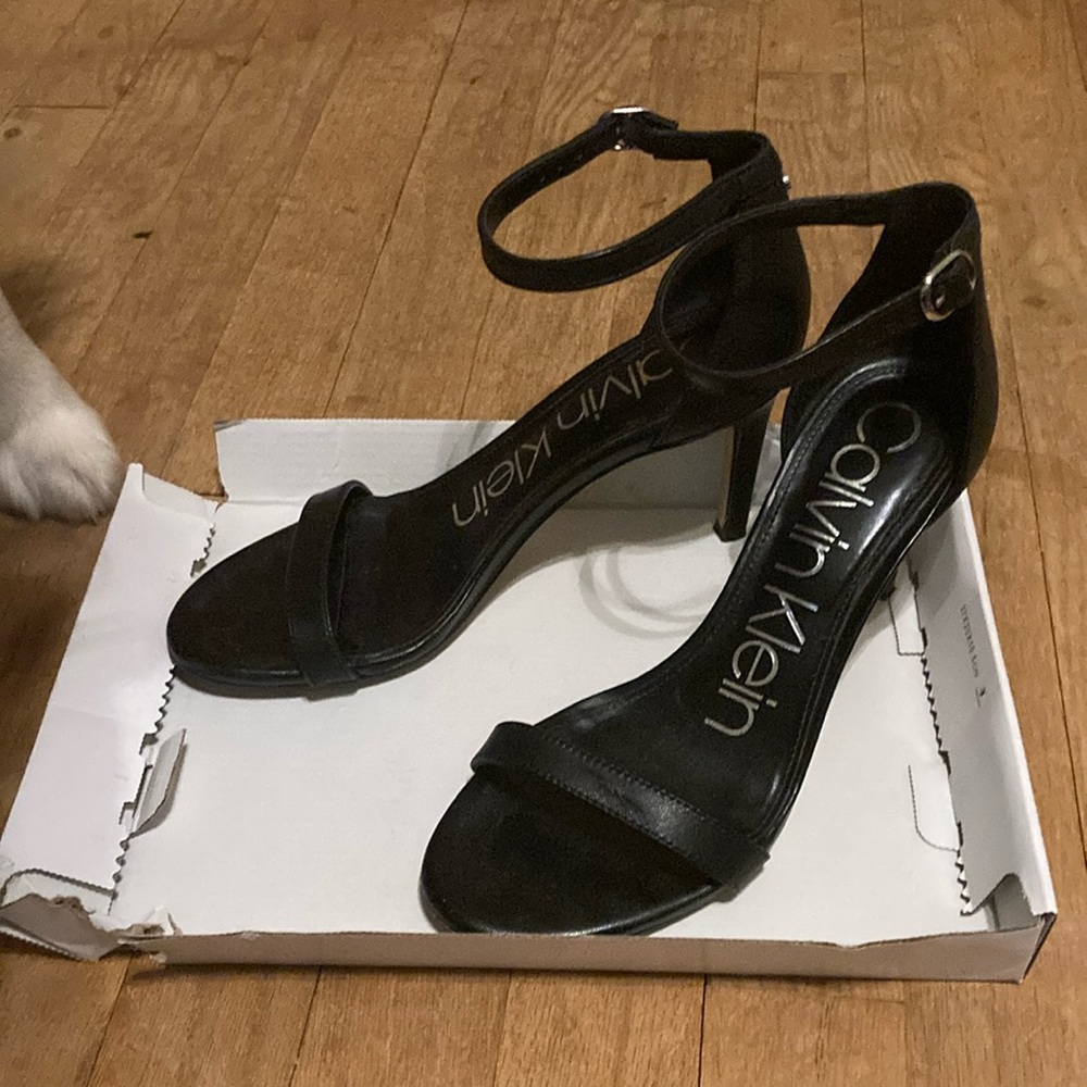Calvin Klein Black Women's Heels
